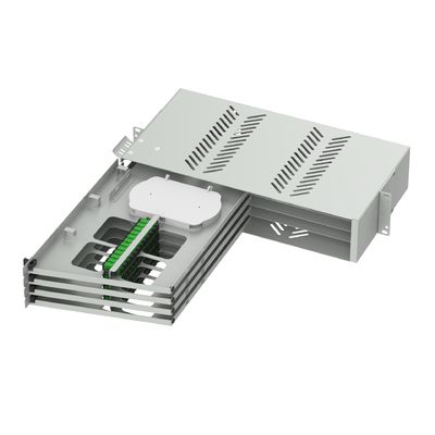 19 дюймовая оптоволоконная панель под ODF для сети ЦОДН SC APC Swing Type