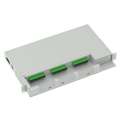 Сеть ODN 24 ядра APC SC Тип 19 дюймовый Swing Patch Panel Оптическая распределительная рама