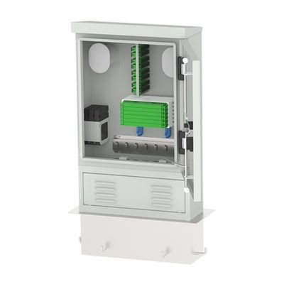 Тип соединителя SC FC LC ST FDC 48A FTTH Внешний водонепроницаемый волокнистый распределительный шкаф