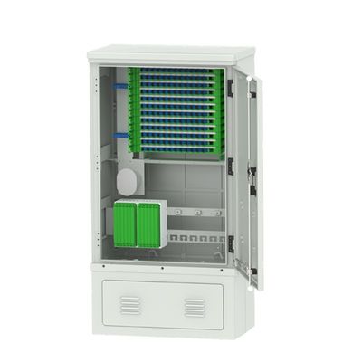 Наружный распределительный шкаф для волокон IP65 SMC для проводной сети LAN FTTH FTTX
