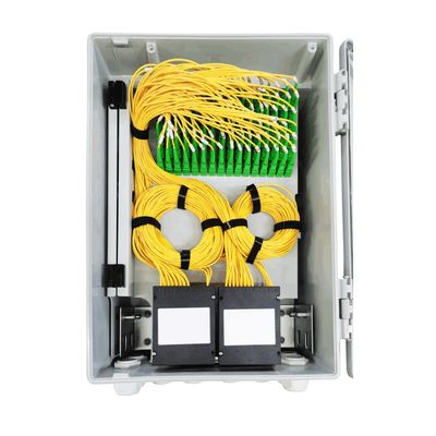 Серая 96 ядра Внешний FTTH SC Волоконно-оптический терминал Коробки сети Волоконно-распределительные ящики