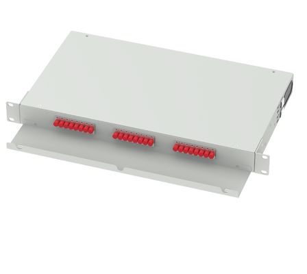 Лучшие 24 порта FC UPC оптическая распределительная рама 19 дюймовая панель для сети FTTX 5