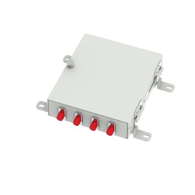 5- FC UPC Type 4 Cores Fiber Optic FTTH Terminal Box Идеально подходит для сетевых решений FTTH