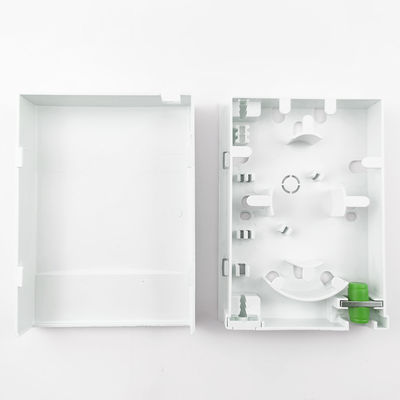 2 ядра FC/APC Пластиковая оптоволоконная лицевая пластина для внутренней сети FTTH