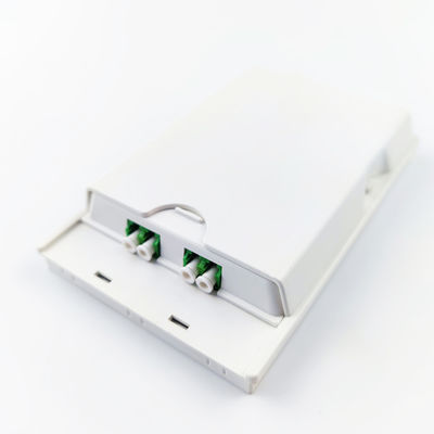 132*83*25 ABS PC 2 cores LC APC Fiber Optic Faceplate Socket Panel для оптического оборудования