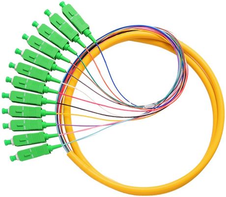 Долгосрочное оптоволоконное соединение SC Optic Fiber Pigtail Patchcord с 5 временем