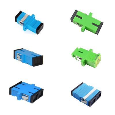Бесушный пылестойкий Quad SC оптоволоконный адаптер с APC UPC PC PBT материал 1 порт/2 порта