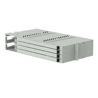 19 дюймовый LC UPC Swing Type Fiber Optic Patch Panel Sub ODF Data Center FTTX Упрощенный