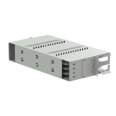19 дюймовый LC UPC Swing Type Fiber Optic Patch Panel Sub ODF Data Center FTTX Упрощенный