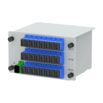 FTTX Fiber Optic PLC Splitter Type 1x2 1x4 1x8 1x16 1x32 1x64 с SC/UPC 5