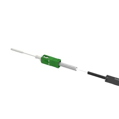 Сетевой FTTH Simplex SC оптоволоконный быстрый соединитель с 10-кратным повторным использованием и полированным UPC