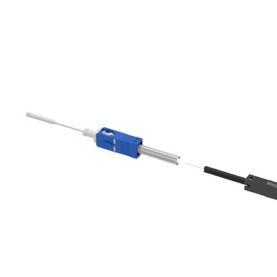Сетевой FTTH Simplex SC оптоволоконный быстрый соединитель с 10-кратным повторным использованием и полированным UPC