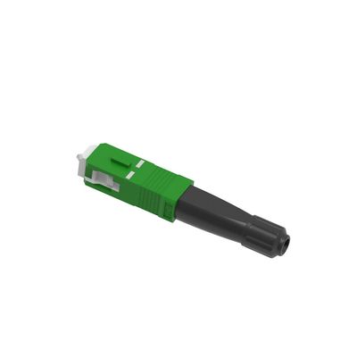 Сетевой FTTH Simplex SC оптоволоконный быстрый соединитель с 10-кратным повторным использованием и полированным UPC