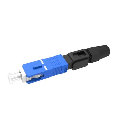 Простой SC волоконно-оптический быстрый соединитель UPC полированный для FTTH полевой сборки в сети
