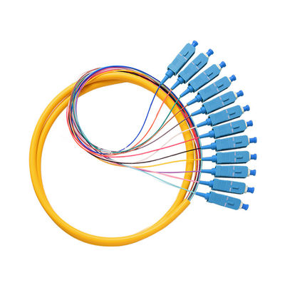 SCUPC Fiber Optic Pigtail Patchcord в настраиваемой длине для производительности