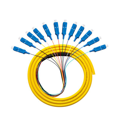 SCUPC Fiber Optic Pigtail Patchcord в настраиваемой длине для производительности