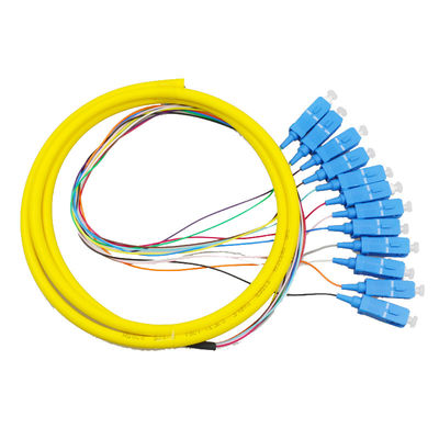SCUPC Fiber Optic Pigtail Patchcord в настраиваемой длине для производительности