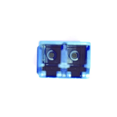 FTTH Duplex LC UPC Адаптер оптического волокна 2 портового соединителя PBT Earless Design для сети