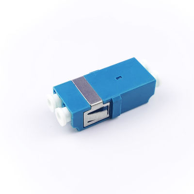 FTTH Duplex LC UPC Адаптер оптического волокна 2 портового соединителя PBT Earless Design для сети