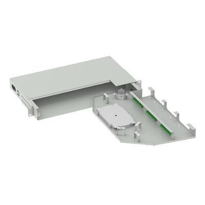 24 ядра FC APC Type 19 Inch Swing Patch Panel для оптической распределительной системы сети ODN