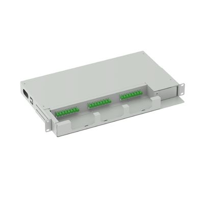 24 ядра FC APC Type 19 Inch Swing Patch Panel для оптической распределительной системы сети ODN