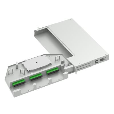 Сеть ODN 24 ядра APC SC Тип 19 дюймовый Swing Patch Panel Оптическая распределительная рама