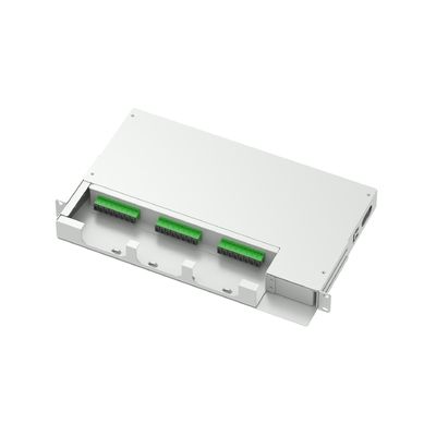 Сеть ODN 24 ядра APC SC Тип 19 дюймовый Swing Patch Panel Оптическая распределительная рама