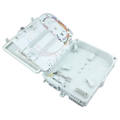 Волоконно-оптическая распределительная коробка доступа FTTH Внешний 12 ядра Терминация IP68 Телекоммуникационная мощность
