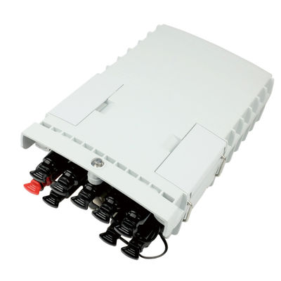 PC ABS оптоволоконная распределительная коробка для наружных FTTH 8-ядерных оптоволоконных разделителей