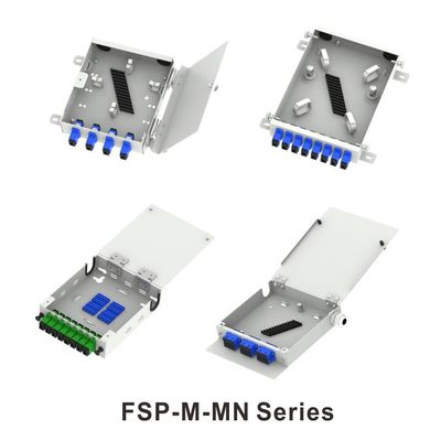 FTTX Network ODN Metal Mini Fiber Optic FTTH Terminal Box 8 Корневое распределение с LC и SC соединителями