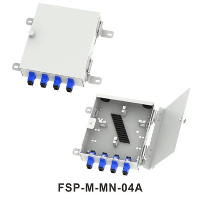 FTTX Network ODN Metal Mini Fiber Optic FTTH Terminal Box 8 Корневое распределение с LC и SC соединителями
