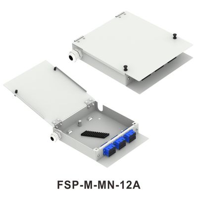 FTTX Network ODN Metal Mini Fiber Optic FTTH Terminal Box 8 Корневое распределение с LC и SC соединителями