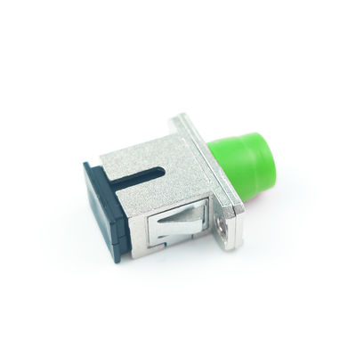 FTTH 1 Port Metal SCAPC FCAPC Гибридные оптические адаптеры для оптимального оборудования