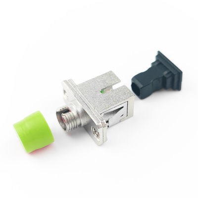 FTTH 1 Port Metal SCAPC FCAPC Гибридные оптические адаптеры для оптимального оборудования