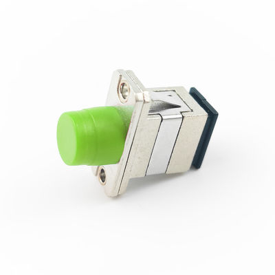 FTTH 1 Port Metal SCAPC FCAPC Гибридные оптические адаптеры для оптимального оборудования