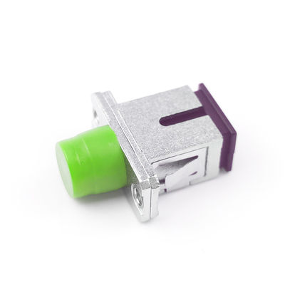 FTTH 1 Port Metal SCAPC FCAPC Гибридные оптические адаптеры для оптимального оборудования