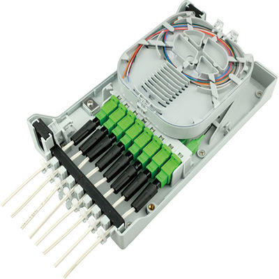 PC ABS Материал Используемая сеть ODN FTTH IP65 Внешний 8 ядра волоконно-оптический конечный коробка