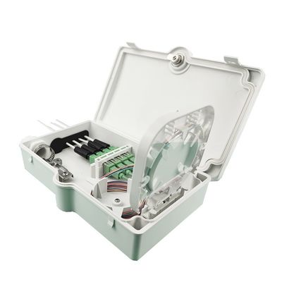 FTTH IP65 Внешний 4 ядра волоконно-оптического конечного коробки с SC соединителя стенки монтаж серый