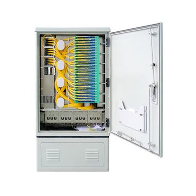 FTTH FTTX Приложения Волоконный распределительный шкаф 1590 * 750 * 360 IP65 SMC материал