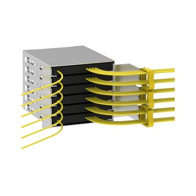 10 144-ядерный FTTH внешний распределительный кабинет для высокопроизводительных телекоммуникационных сетей