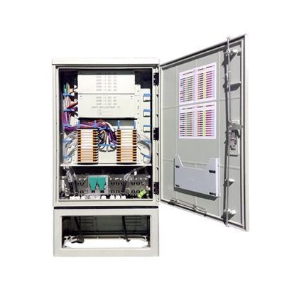 288 Мощность FDC IP65 Внешний распределительный шкаф для телекоммуникационных сетей FTTX 10