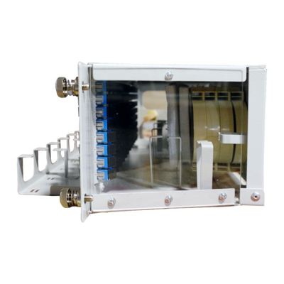 5 Time Gray 96cores 19 Inch Flip down Fiber Optic Patchpanel для оптического оборудования