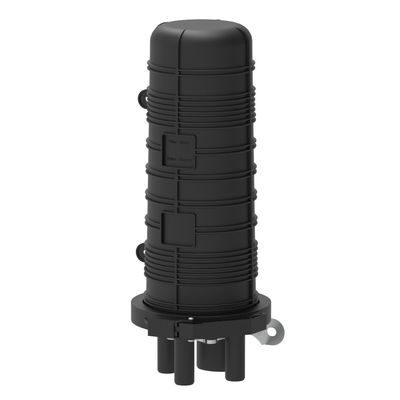 Fiber Fusion Splicer 96 Cores Black Cable Joint Closure для сетевых приложений FTTH
