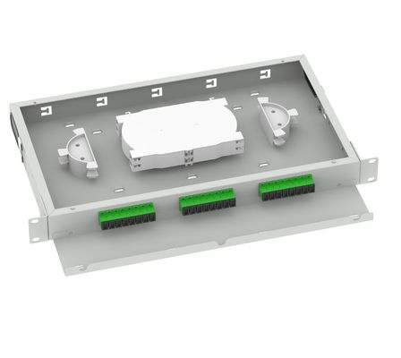 Сеть ODN Лучший SC APC 24 портов 19 дюймовый оптический распределительный кадр для сети FTTX