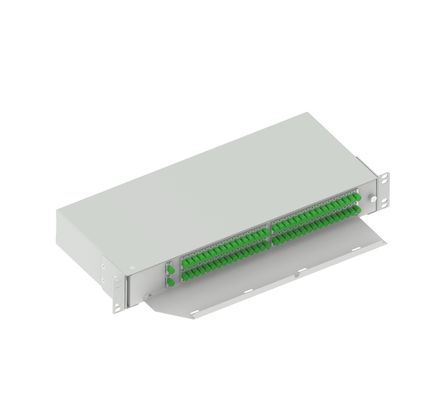 Субоптическая распределительная рама 19 дюймов FC/APC Swing Type для сети и FTTX Время 5 лет