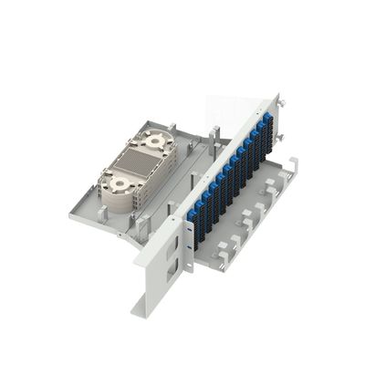 Центр обработки данных 19 дюймовый Swing Type 96 Ядра SC UPC Волоконно-оптическое панельное оптовое оборудование 5