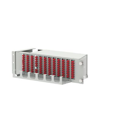 19 дюймовое оптоволоконное оборудование-UPC тип 96 ядер Swing Optical Patchpanel для сети ODN