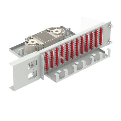 19 дюймовое оптоволоконное оборудование-UPC тип 96 ядер Swing Optical Patchpanel для сети ODN