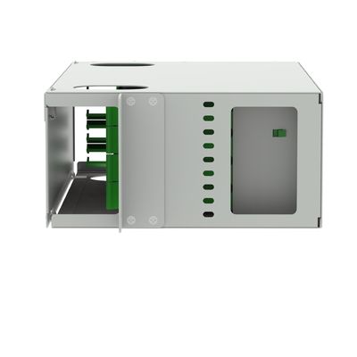SC UPC Connector 48 портов Fiber Distribution Patch Panel для внутренней сети ODF FTTH