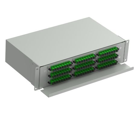 SC UPC Connector Optic Fiber Distribution Patchpanel для сети FTTH в дата-центре